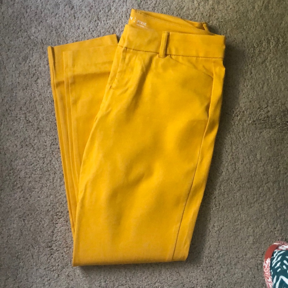 Mustard Pixie Pants